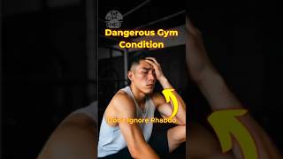 Rhabdomyolysis The Hidden Gym Danger You Need to Know Max Out shorts fitness motivation gym [upl. by Eded930]