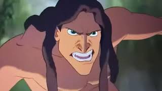 Disney’s Tarzan 1999 Tarzan VS Sabor The Leopard [upl. by Keir]