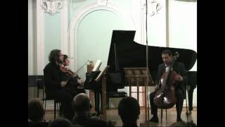 Mendelssohn  Trio No1 for Piano Violin and Cello in D minor Op49 [upl. by Horatius551]