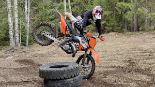 KTM SX 125  Spring Madness [upl. by Eedyaj896]