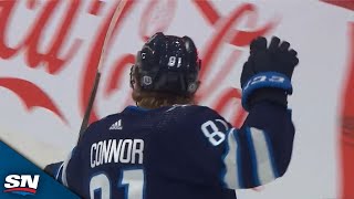 Jets Kyle Connor Wires Home OneTime Blast On The Rush For OTWinner vs Coyotes [upl. by Naig64]