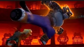 kung fu panda 4  Tai lung vs the chameleon kungfupanda4 2024 [upl. by Aryahay82]