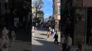 Düsseldorf 8k walking Tour [upl. by Rosella]