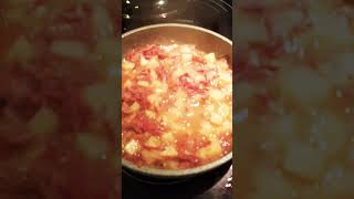 Corned Beef ginisa sa patatas short food [upl. by Thorman553]