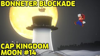 Super Mario Odyssey  Cap Kingdom Moon 14  Bonneter Blockade [upl. by Anertal]