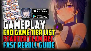 UPDATE Tier List and Reroll Starseed Asnia Trigger Android IOS Official Launch Gameplay [upl. by Aivata]