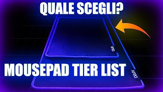 2024 MOUSEPAD TIER LIST TAPPETINI GAMING USATI DA PRO GUIDA FPS COACHING [upl. by Nithsa]