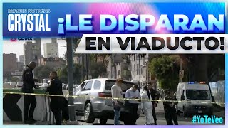 Asesinan a una mujer en viaducto  Noticias con Crystal Mendivil [upl. by Reklaw]