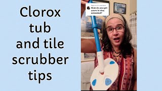 Clorox tub and tile scrubber tips [upl. by Noet]