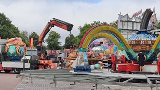 Afbouw kermis Laren 2022  Deel 1 [upl. by Antebi]