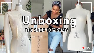 I Bought a Real Fashion Designers Dress Form amp Its PERFECT Unboxing amp Assembling [upl. by Menken]