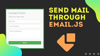 How to send email from ReactJS  Send Unlimited Email using emailjs [upl. by Alian]