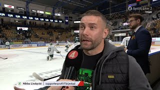 Niklas Lindqvist om sina starkaste minnen i Jönköping  Intervju  HV71  Färjestad BK  20241005 [upl. by Nacnud]