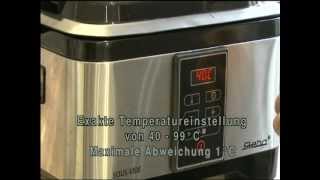 STEBA  SOUSVIDE GARER  SV 1 PRECISE [upl. by Anwahsat]