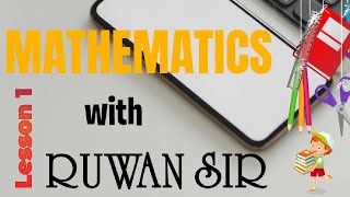 Mathematics with Ruwan Sir  Lesson 1 Circles [upl. by Ailahk286]