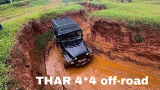 Offroad trails near Banglore  Thar offroad India offroad india karnataka thar [upl. by Yromas]