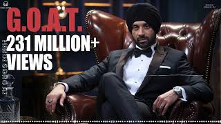 Diljit Dosanjh  GOAT Lyrics Panjabi Song [upl. by Nasah]