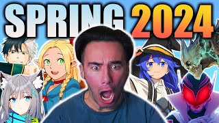 I Watched EVERY Anime Opening of Spring 2024 [upl. by Ettevroc]