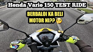 Honda Vario 150cc  TEST RIDE [upl. by Ahseim]