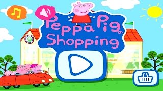 Peppa Pig Goes Shopping  Peppa Pig Shopping Gameplay [upl. by Boor591]