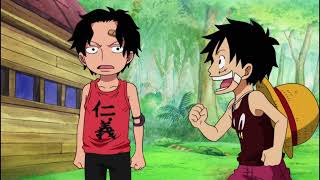 One Piece  Makino Recalls Teaching Ace Gratitude 1080p [upl. by Zizaludba745]