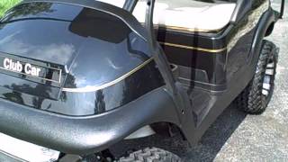 2005 Club Car Precedent GAS Golf Cart  Many upgrades [upl. by Anayrb]