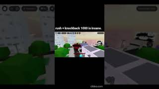 rush plus knockback 1000 or less is INSANEjujutsushenanigans [upl. by Oliy]