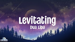 Dua Lipa  Levitating Lyrics Video [upl. by Ivette]