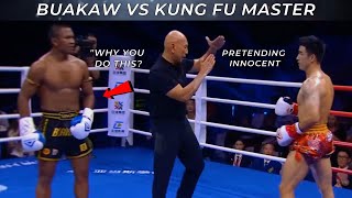 Buakaw Angry at Kung Fu Master [upl. by Lletnom957]