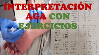 INTERPRETACIÓN GASOMETRÍA ARTERIAL CON EJERCICIOS [upl. by Athalia]