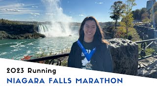 Niagara Falls Marathon amp Vlog 2023 [upl. by Nimocks405]