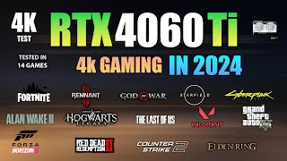 RTX 4060 Ti  4K Gaming Test in 2024 [upl. by Ahselaf]