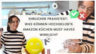 Ehrlicher PraxisTest Was können hochgelobte Amazon Küchen Must Haves wirklich [upl. by Emee802]