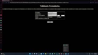 JavaScript 10 Validando Formularios [upl. by Amitak]