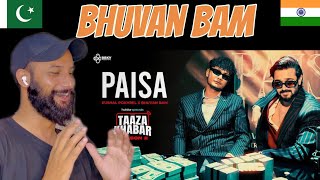 Paisa  Official Music Video  Taaza Khabar  PAKISTANI REACTION  Sheri jhelumi [upl. by Nmutua]