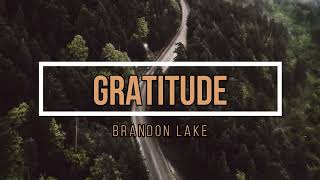 🔴 GRATITUDE with Lyrics Brandon Lake [upl. by Ecerahc454]