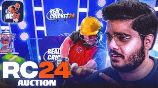 IPLRCPL Auctions Live  Real Cricket 24 with RahulRKGamer [upl. by Gilles]