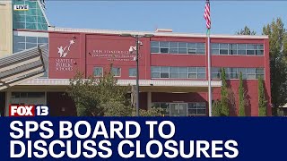 Seattle Public Schools Board to Discuss Closure Plans [upl. by Ingar]