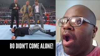 WWE Raw Chad Gable calls out Bo Dallas Reaction [upl. by Moises]