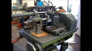 Hempel Hemco IH25 Automatic Copying Lathe [upl. by Adnuhsed]