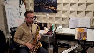 Caprice Etude No 7 by Eugene Bozza performed by David Hernando Vitores on Alto Saxophone [upl. by Chesney36]