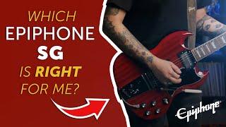 Which Epiphone SG Is Best For You In 2024 Why buy an Epiphone SG Epiphone SG Buying Guide [upl. by Jonas]