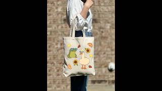 most famous ecofriendly tote bags avoid plastic gogreen diy totebag ecofriendly [upl. by Johann]