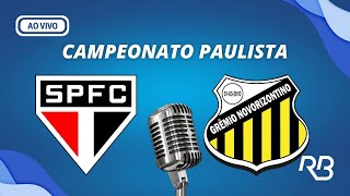 🔴 São Paulo x Novorizontino  Campeonato Paulista  17032024  Ulisses Costa e Claudio Zaidan [upl. by Ahsela]