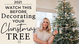 CHRISTMAS TREE DECORATING  Tips on How to Decorate the Perfect Christmas Tree  Kinwoven Christmas [upl. by Ahter]