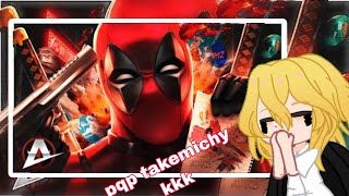 tokyo revengers react to rap do Deadpool finge que é jujutsu AniRap ado ado ado AS [upl. by Wagner]