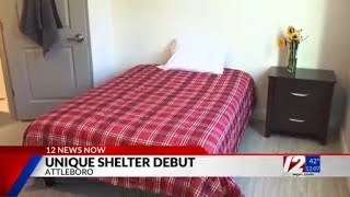 Attleboro cuts ribbon on new homeless shelter [upl. by Analla]