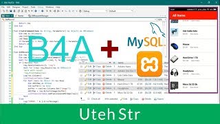 Basic4Android B4A  MySQL Database XAMPP Server with B4A  Connection [upl. by Scuram]