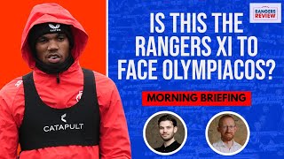 Olympiacos v Rangers buildup and predicted team [upl. by Domineca]