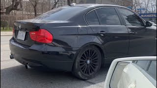 E90 335i resonator delete Sounds wayyy louder [upl. by Nameerf]